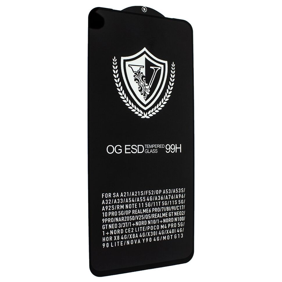 Захисне скло 99H OG ESD V OPPO A54