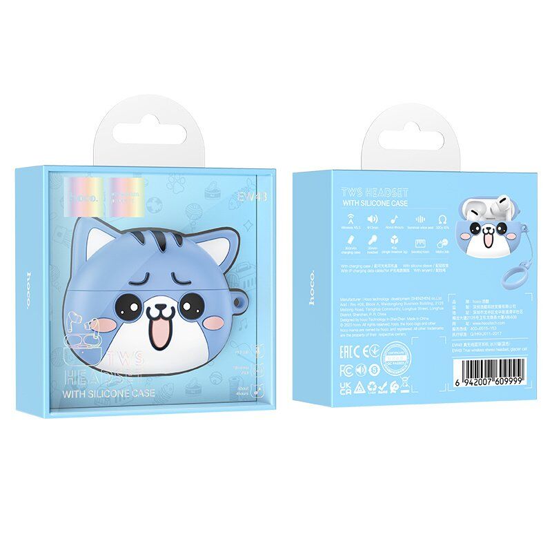 Бездротові навушники HOCO EW48 GLACIER CAT