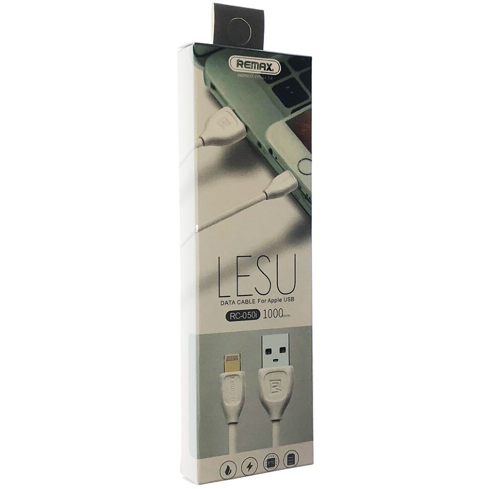 Кабель USB Remax Hi-Copy RC-050i Lesu Lightning