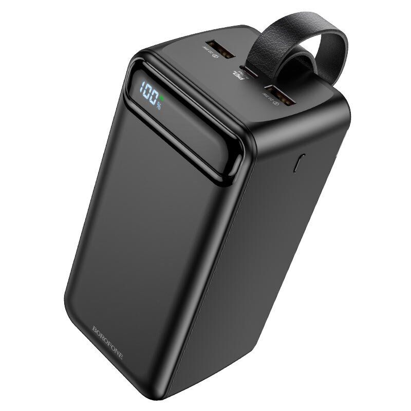 Power Bank Borofone BJ14D PD20W + QC3.0 50000mah ЧОРНИЙ