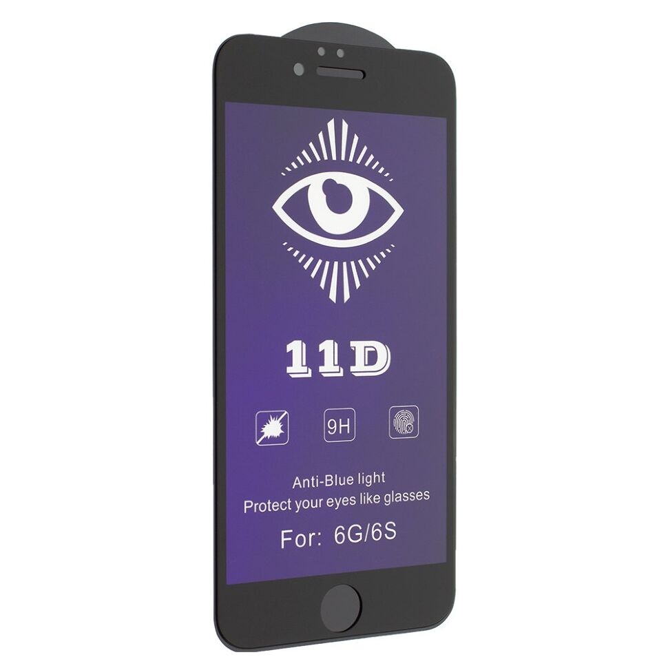 Захисне скло 11D BLUE LIGHT APPLE IPHONE 6 | 6S