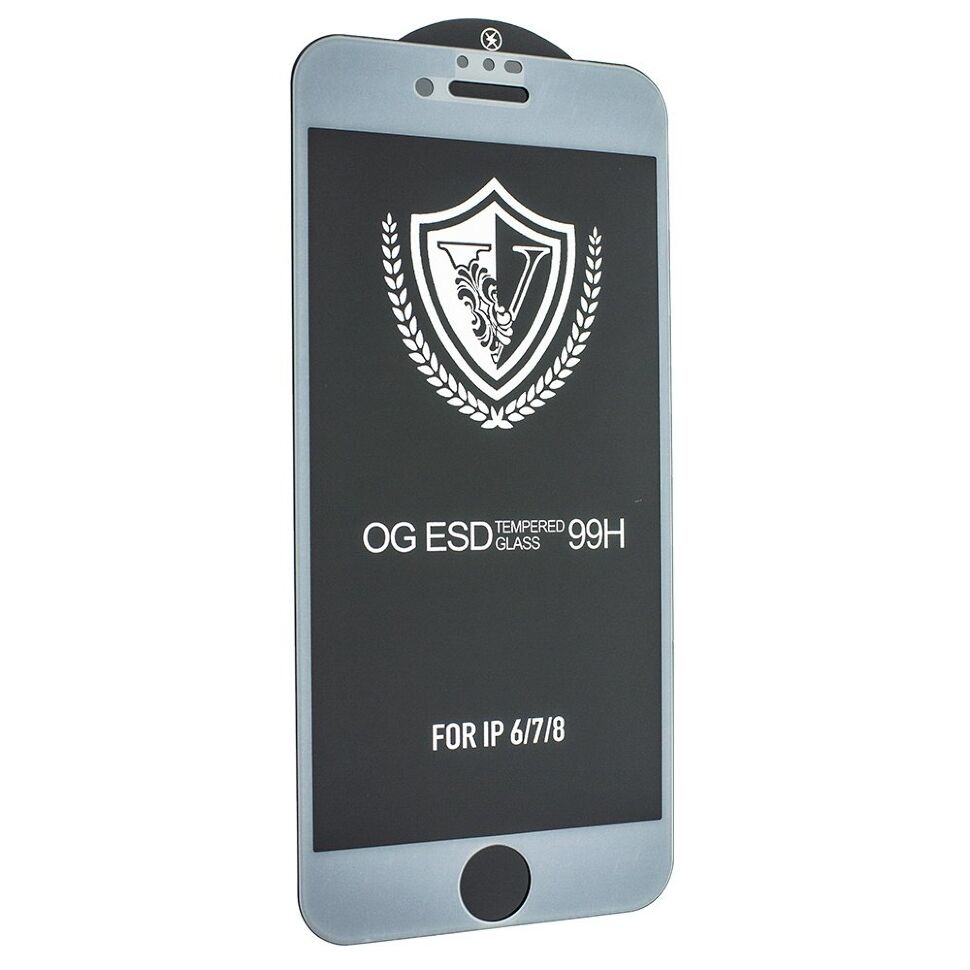 Захисне скло 99H OG ESD V APPLE iPhone 7 / 8 БІЛИЙ
