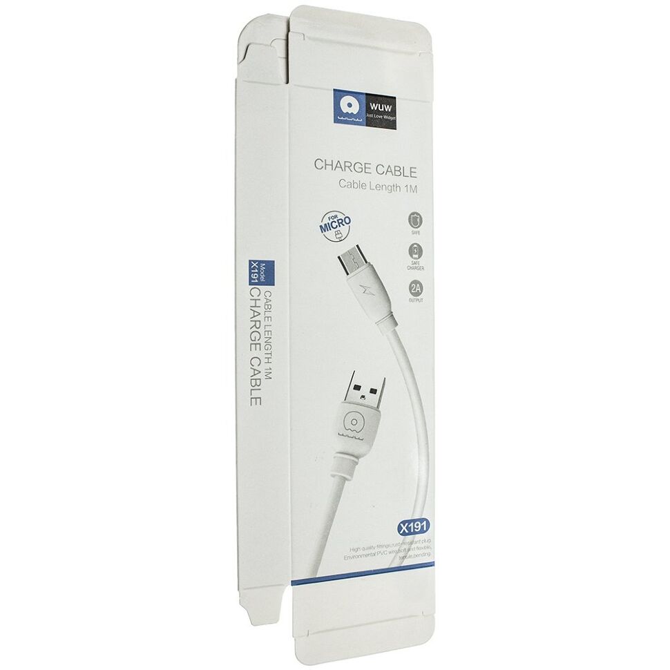 Упаковка для USB кабеля X191 MICRO