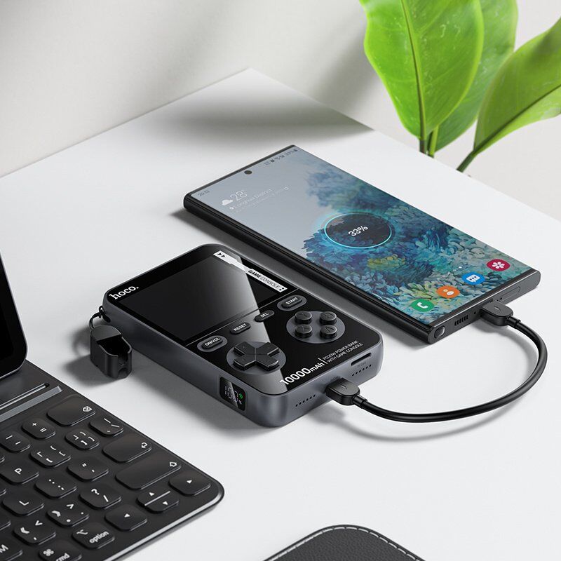 Power Bank HOCO Q47 "Shine" PD20W 10000 mAh з ігровою консоллю, чорний
