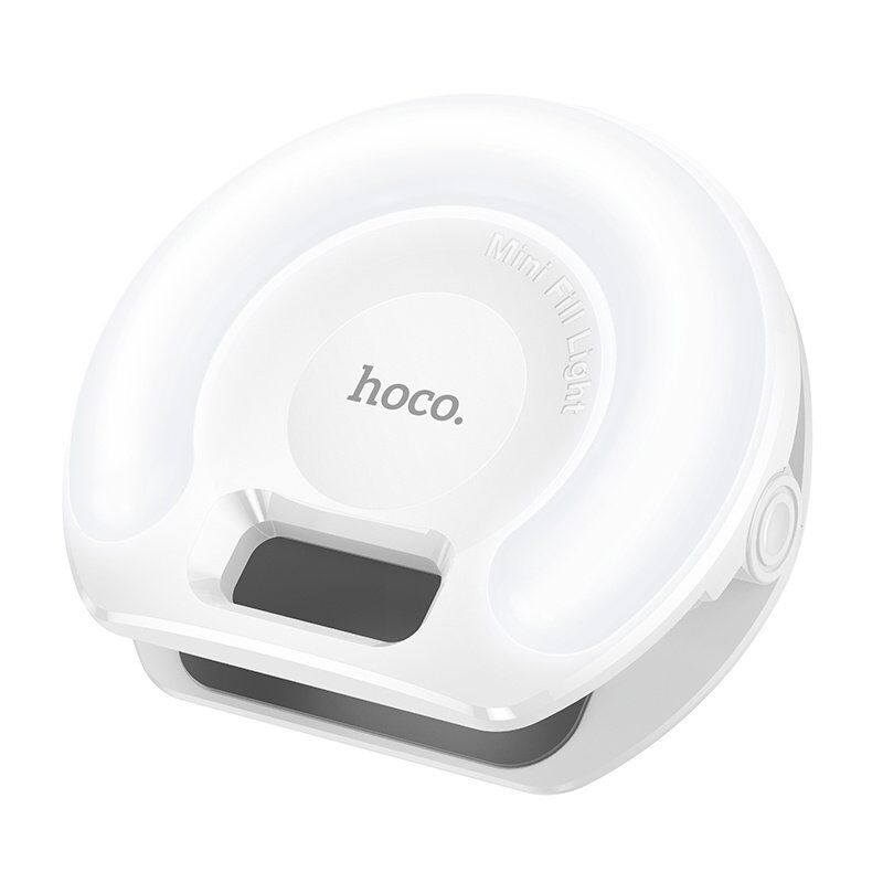 Кільцева лампа HOCO K160 Mini Fill Light, біла