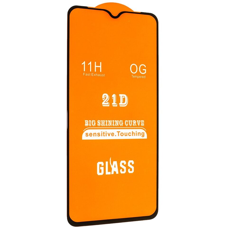 Скло 11D 9H i-flexi FULL GLUE HUAWEI P Smart S (2020) КУЛЬОК ЧОРНИЙ