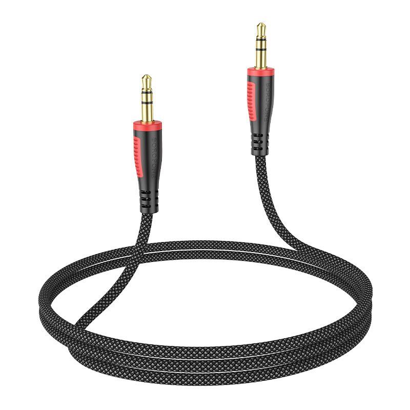 Кабель BOROFONE BL14 AUX jack 3.5 мм - jack 3.5 мм 1МЕТР