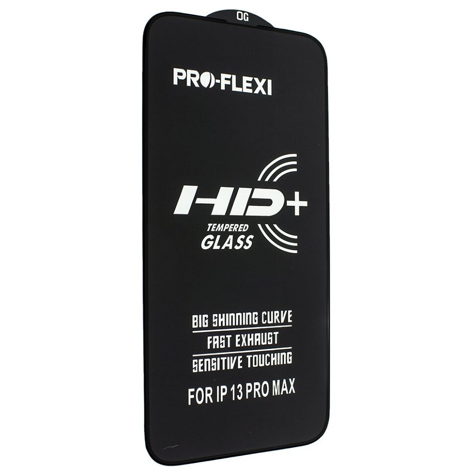 Захисне скло PRO-FLEXI HD+ APPLE iPhone 14 PLUS / 13 PRO MAX 6,7" ЧОРНИЙ
