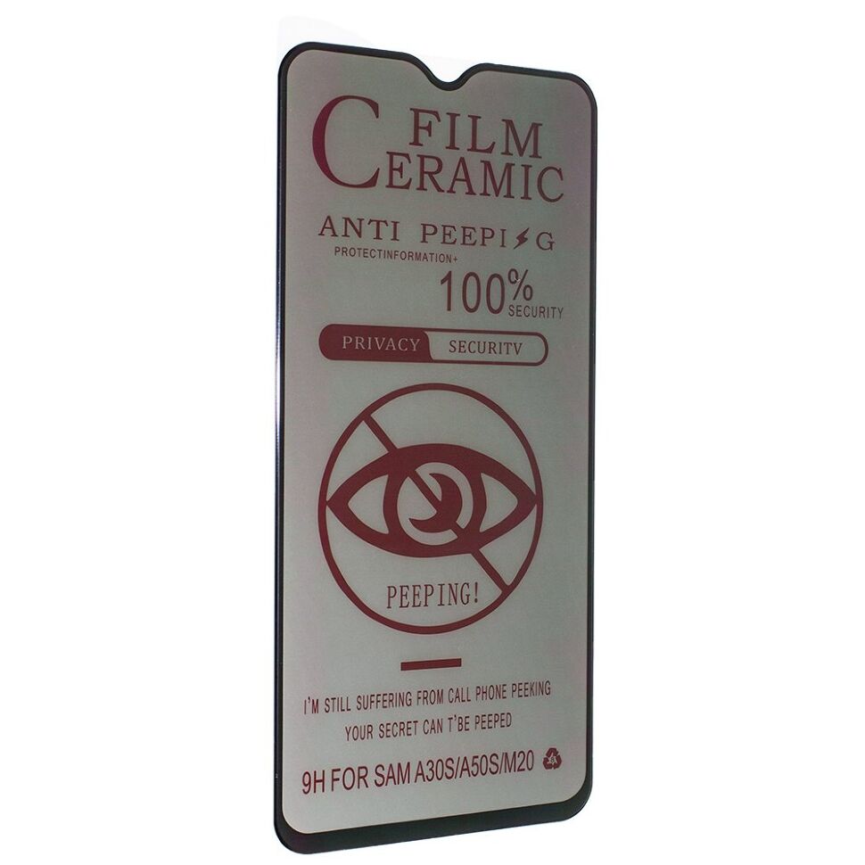 CERAMICS FILM PRIVACY SAMSUNG A307F Galaxy A30S 2019 ЧОРНИЙ