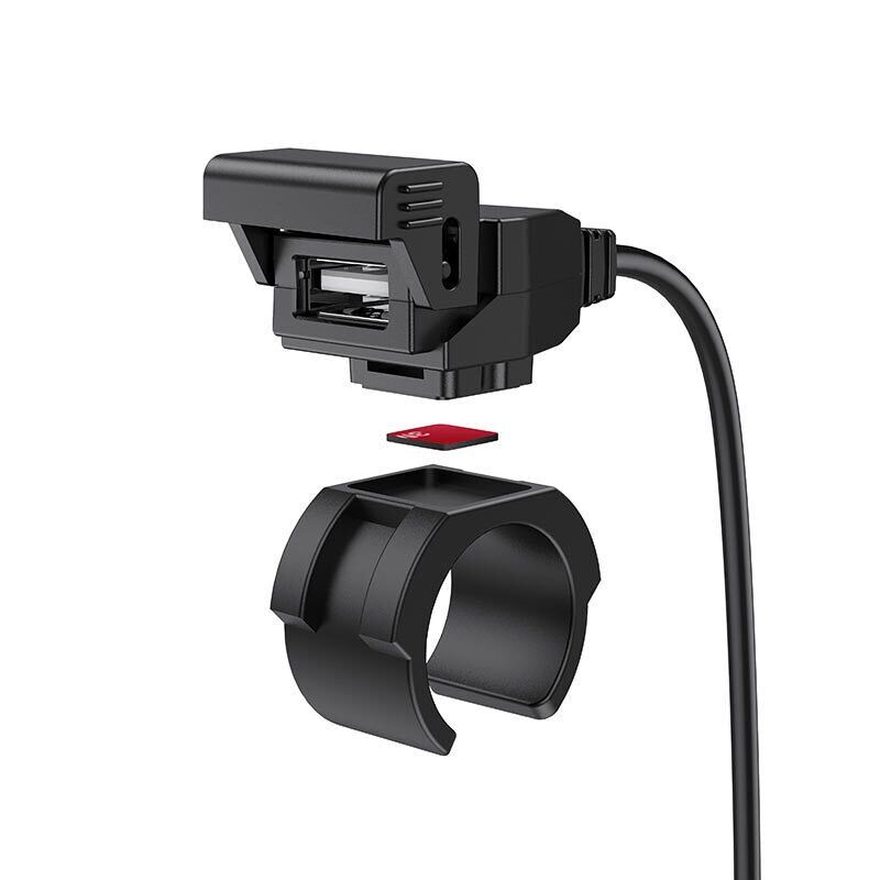Зарядний пристрій для мотоцикла HOCO Z45 USB 2,4A