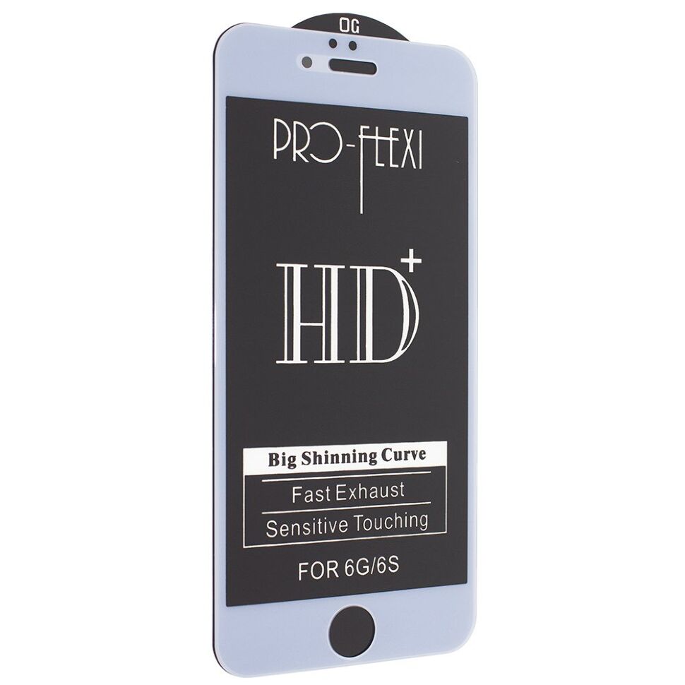 Захисне скло PRO-FLEXI HD+ APPLE IPHONE 6 | 6S БІЛИЙ