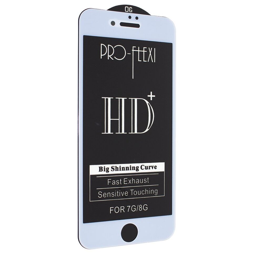 Захисне скло PRO-FLEXI HD+ APPLE IPHONE 7 | 8 БІЛИЙ