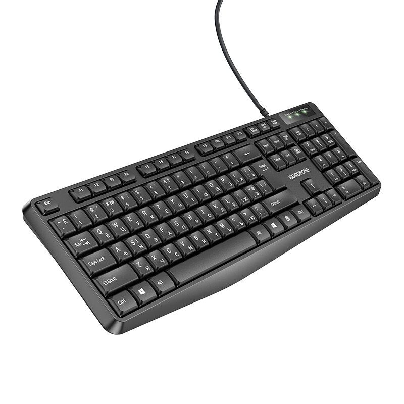 Клавіатура BOROFONE BG9 Speed wired business (Eng/Ua/Ru)