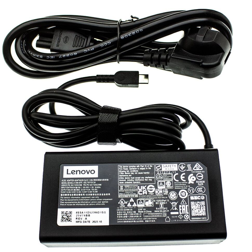 Блок живлення для ноутбука Lenovo 100W Type-C (USB-C)