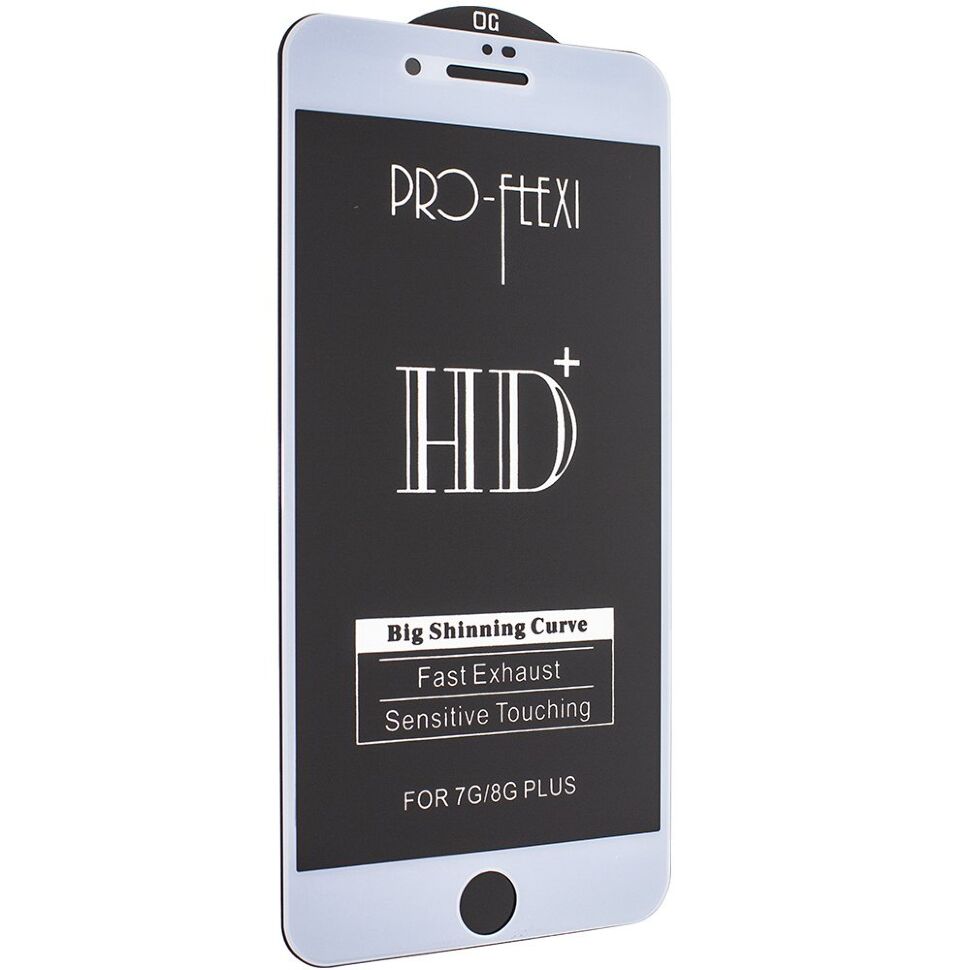 Захисне скло PRO-FLEXI HD+ APPLE IPHONE 7 PLUS | 8 PLUS БІЛИЙ