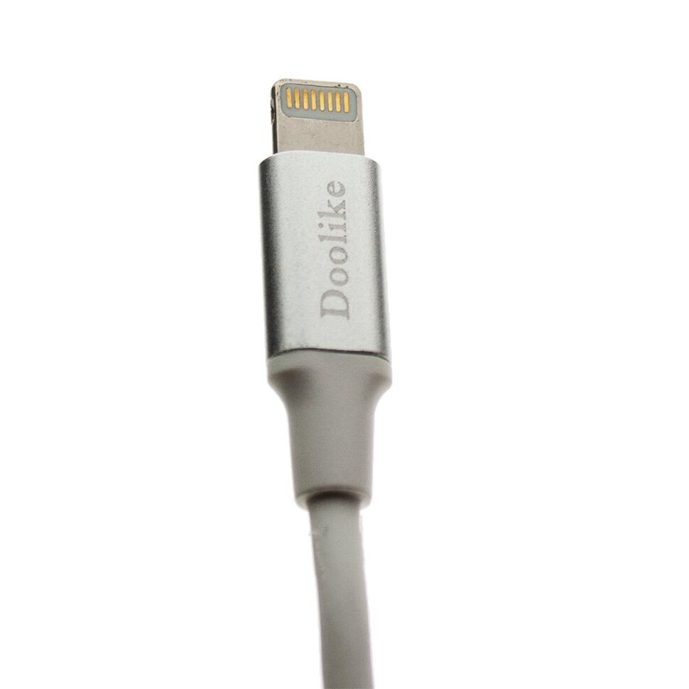 Кабель USB Doolike DL-CB 16 APPLE IPHONE 5 БІЛИЙ