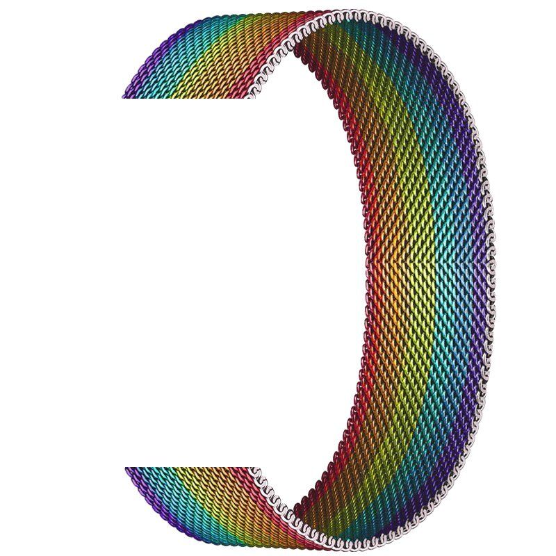 Ремінець металевий для годинника APPLE WATCH 42MM / 44MM / 45MM / 49MM Milanese Loop