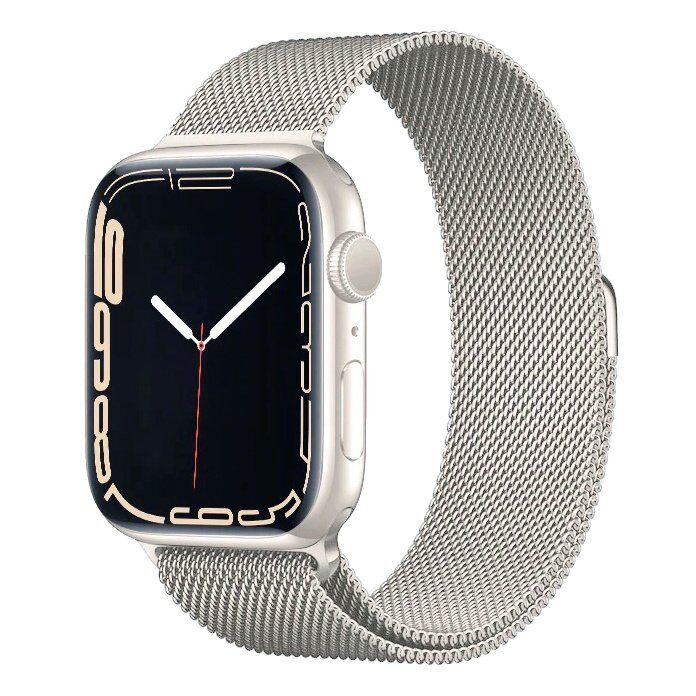 Ремінець металевий для годинника APPLE WATCH 42MM / 44MM / 45MM / 49MM Milanese Loop