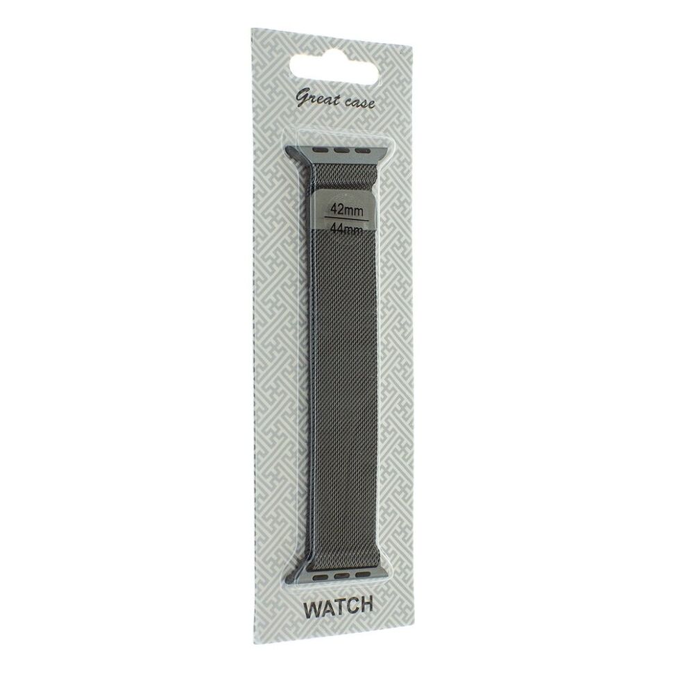 Ремінець металевий для годинника APPLE WATCH 42MM / 44MM / 45MM / 49MM Milanese Loop