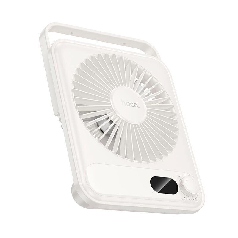 Портативний вентилятор Hoco HX607, білий