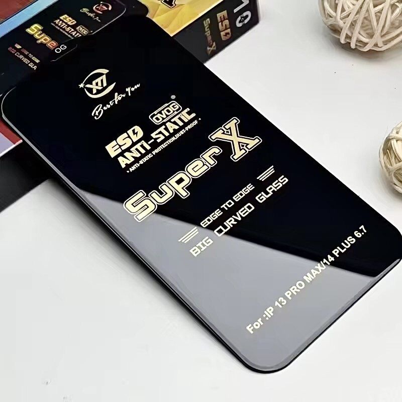 Захисне скло ESD SUPER X APPLE iPhone 15 PLUS | 14 PRO MAX | 16 PLUS