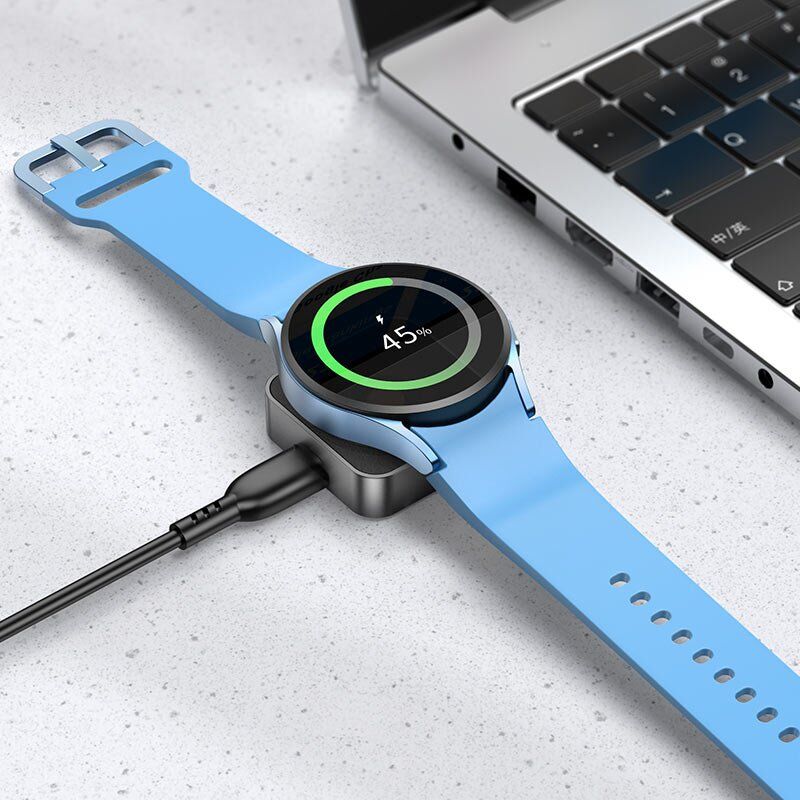 Бездротовий зарядний пристрій для годинника HOCO CW56 SAMSUNG GALAXY WATCH ЧОРНИЙ