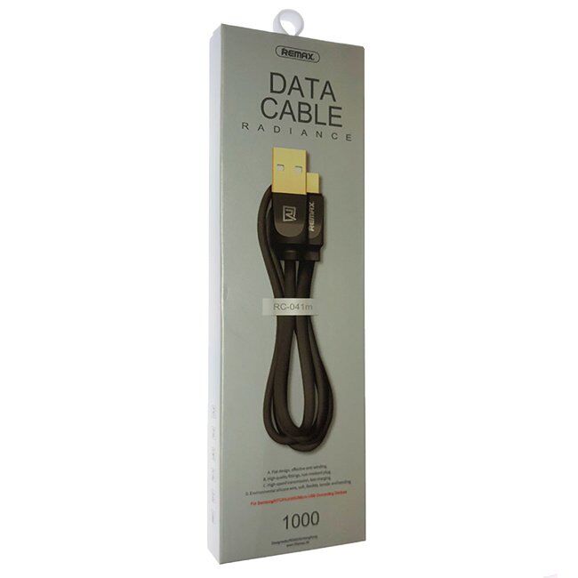 Кабель USB Remax RC-041 Radiance micro ЧОРНИЙ