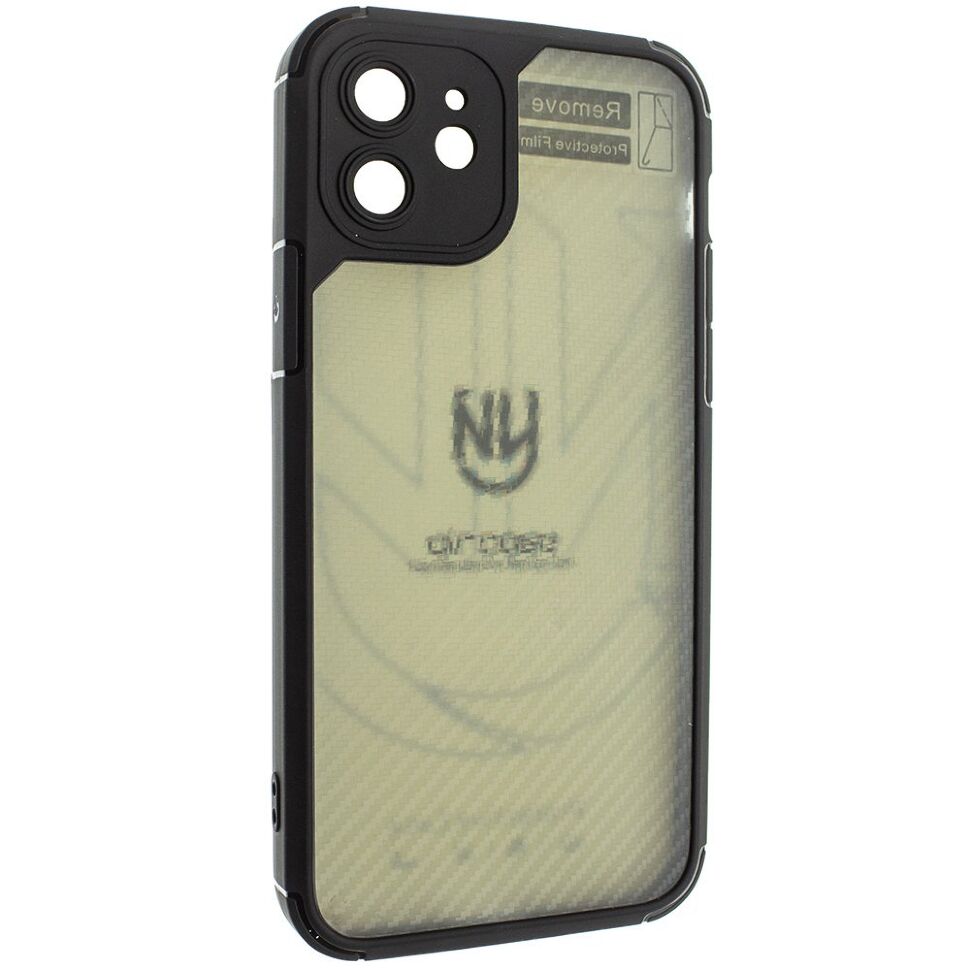 Силіконова протиударна карбонова накладка APPLE IPHONE 12 6,1"
