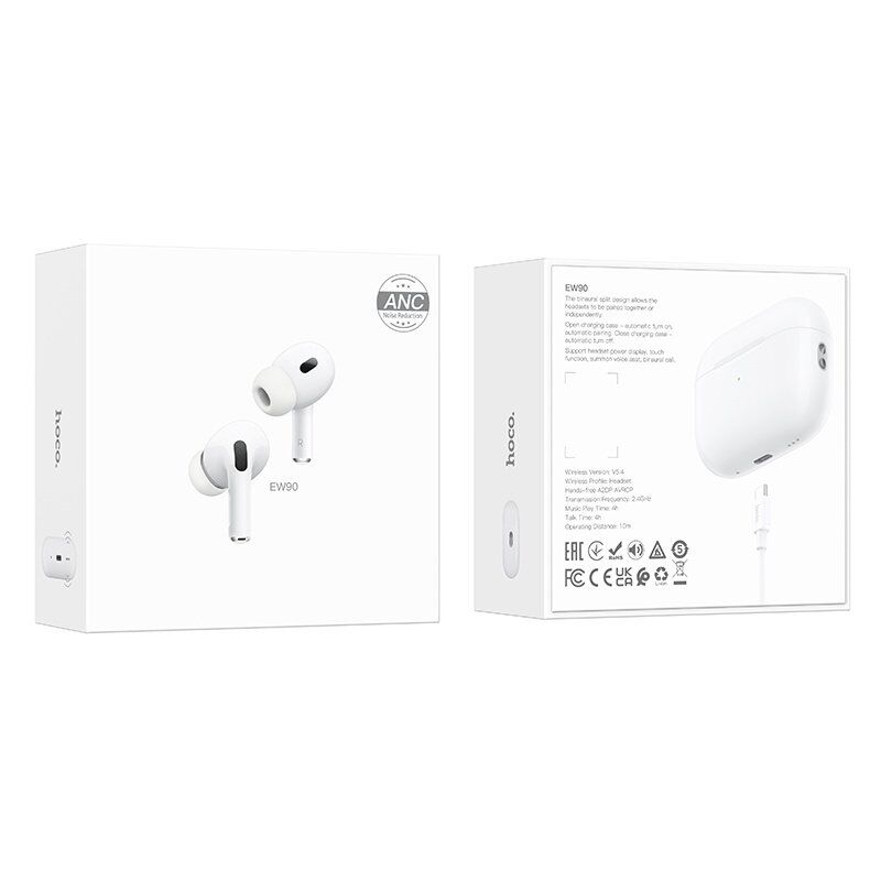 Беспроводные наушники HOCO EW90 True wireless ANC noise reduction, белый