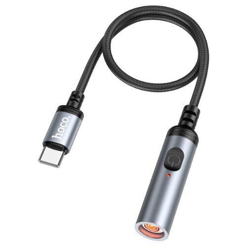 Прикурювач HOCO UA30 Type-C, ЧОРНИЙ