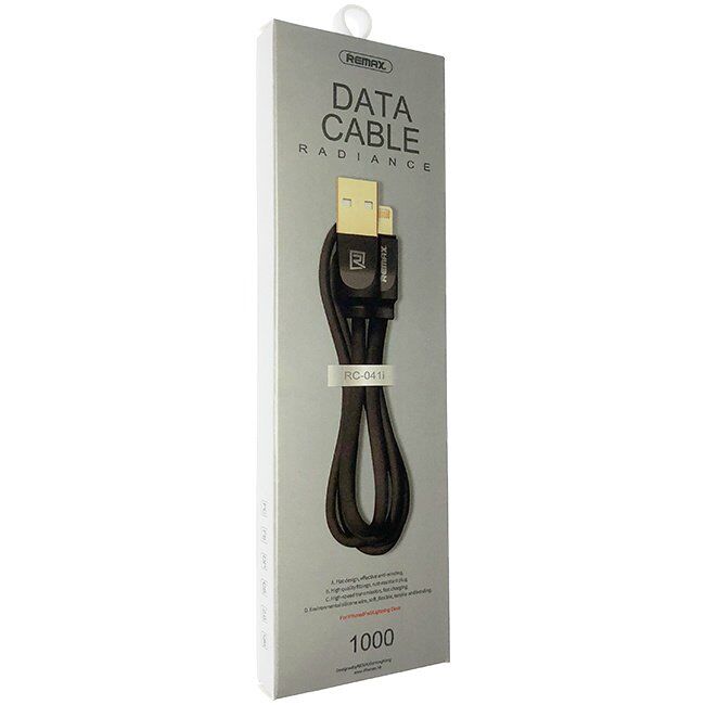 Кабель USB Remax RC-041i Radiance lightning ЧОРНИЙ