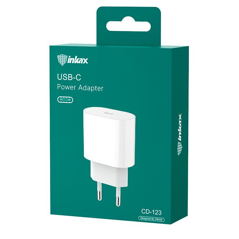 Мережевий зарядний пристрій INKAX CD-123 USB-C 2.4A