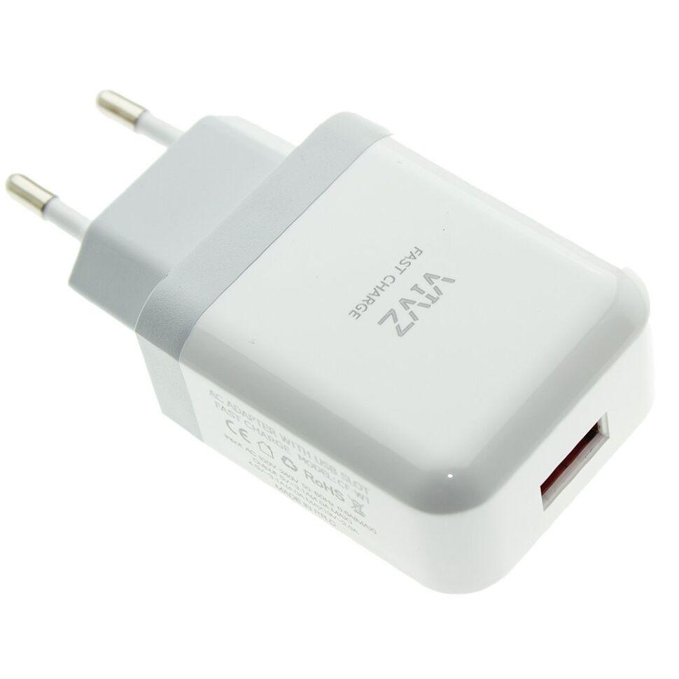 Мережевий адаптер VIVZ CF-W1 3A + USB Type-C