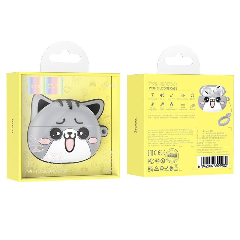 Бездротові навушники HOCO EW48 misty cat