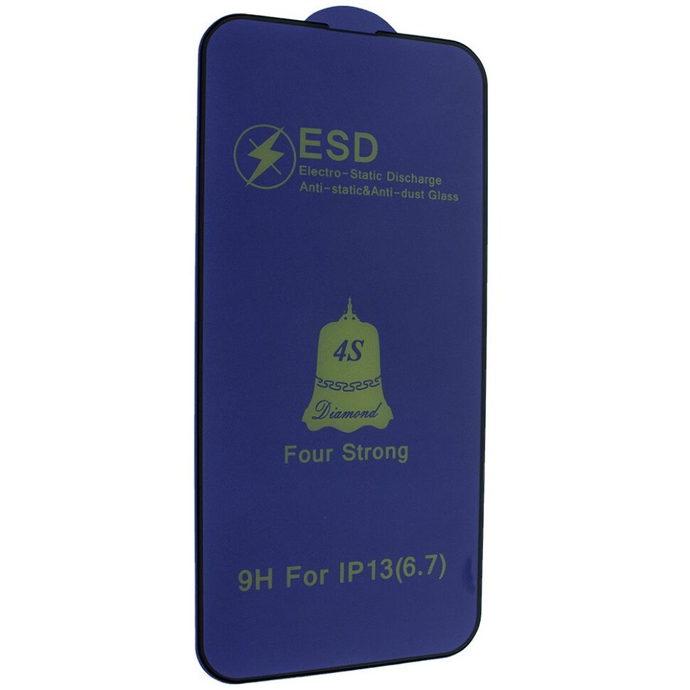 Захисне скло 4S DIAMOND ESD FOUR STRONG APPLE iPhone 14 PLUS / 13 PRO MAX 6,7"