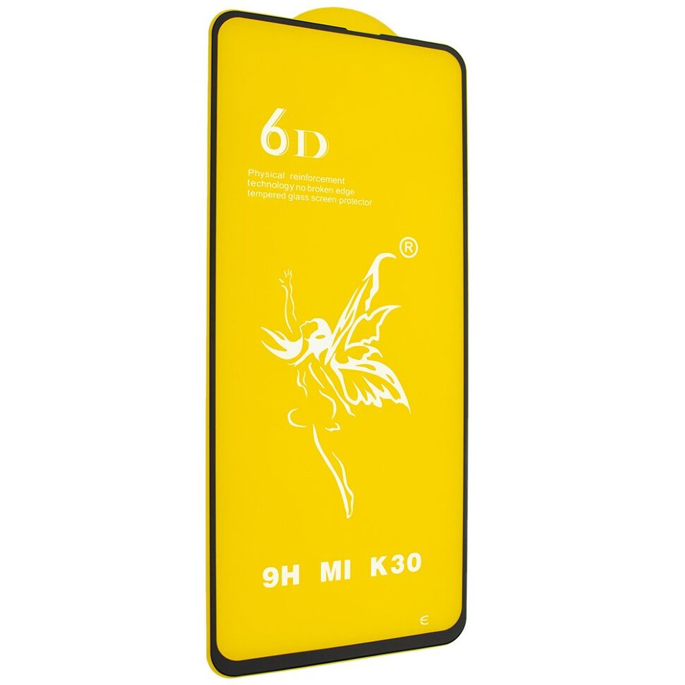 Захисне скло 6D PREMIUM XIAOMI POCO X3 2021 ЧОРНИЙ