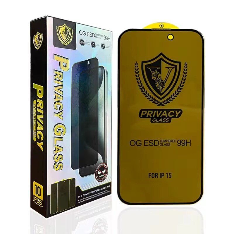 Захисне скло 99H OG ESD PRIVACY GLASS APPLE iPhone 16E / 14 / 13 / 13 PRO 6.1"