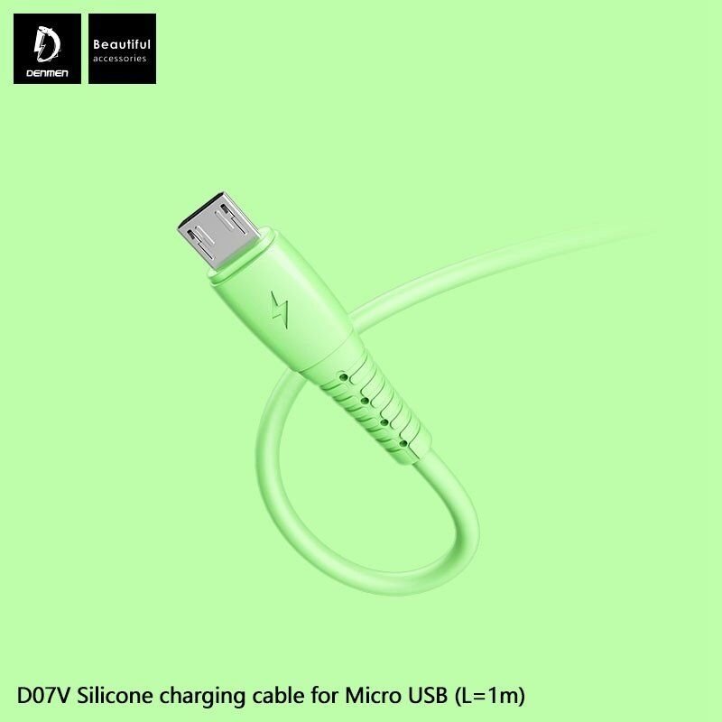 Кабель USB Denmen D07V USB - micro USB (2.4A)
