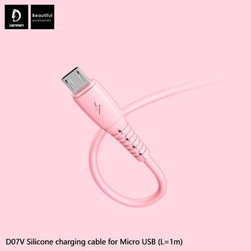 Кабель USB Denmen D07V USB - micro USB (2.4A)