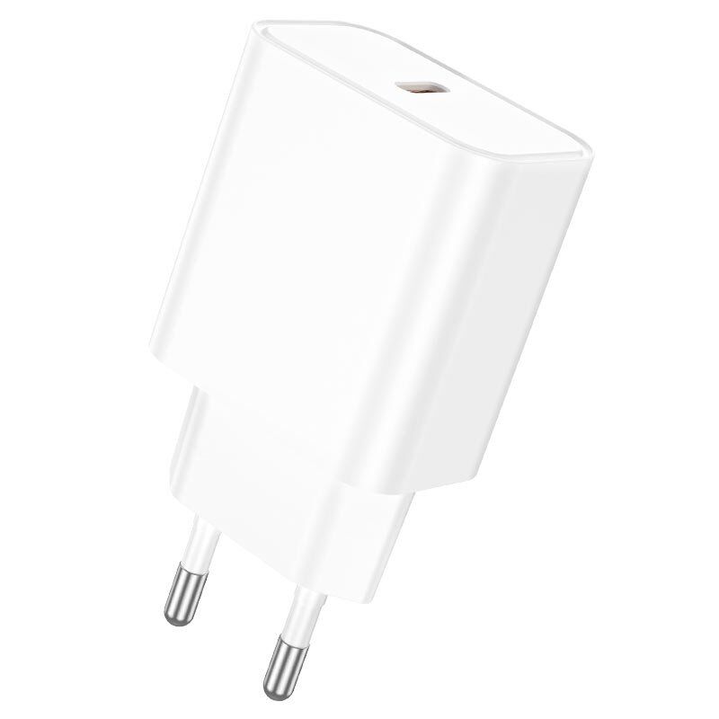 Мережевий зарядний пристрій BOROFONE BA71A Power Type-C PD 20W