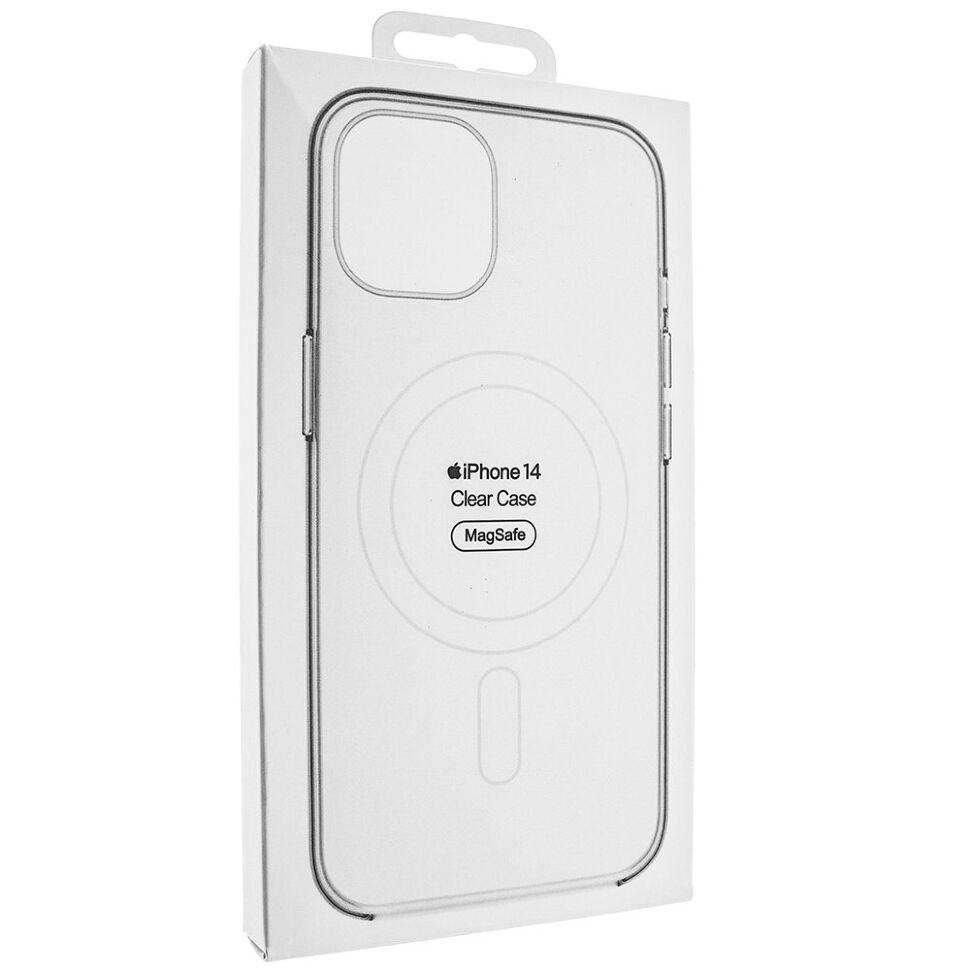 Чехол прозрачный MagSafe с анимацией подключения для iPhone 14 PRO MAX 6,7"