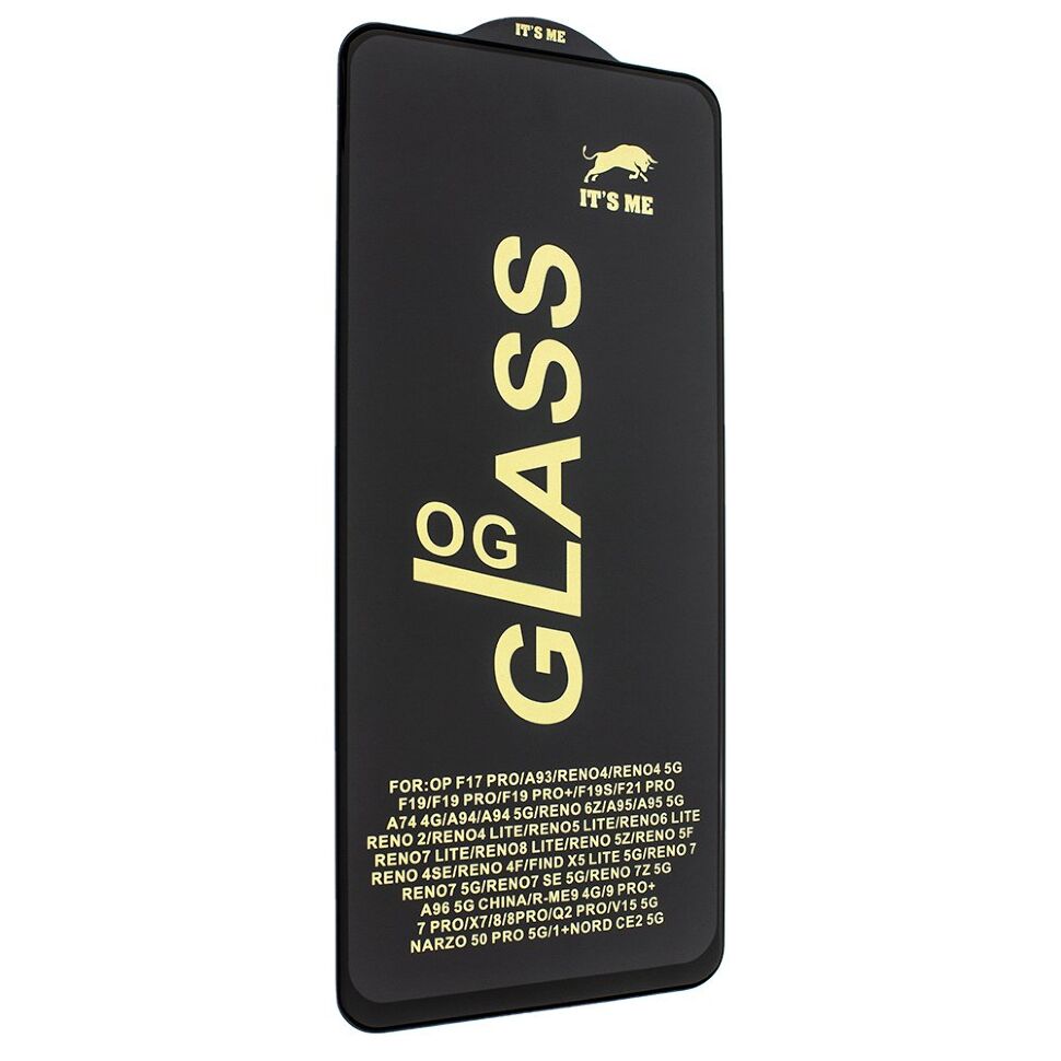 Захисне скло PREMIUM IT'S ME OG GLASS OPPO RENO 7 | A93 | A74 4G | A94 | A95 | 1+ NORD CE2 5G | REALME 9 4G | 9 PRO+ | 7 PRO | X7 | 8 PRO