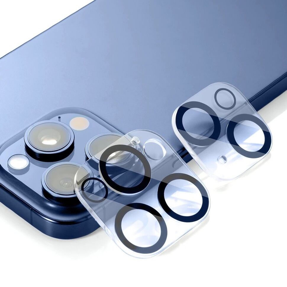 Скло для камери HOCO G13 для APPLE iPhone 15 PRO | iPhone 15 PRO MAX, ЧОРНИЙ