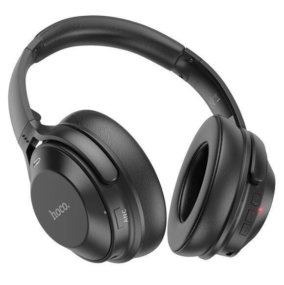 Бездротові повнорозмірні навушники HOCO W37 Sound Active Noise Reduction, чорна