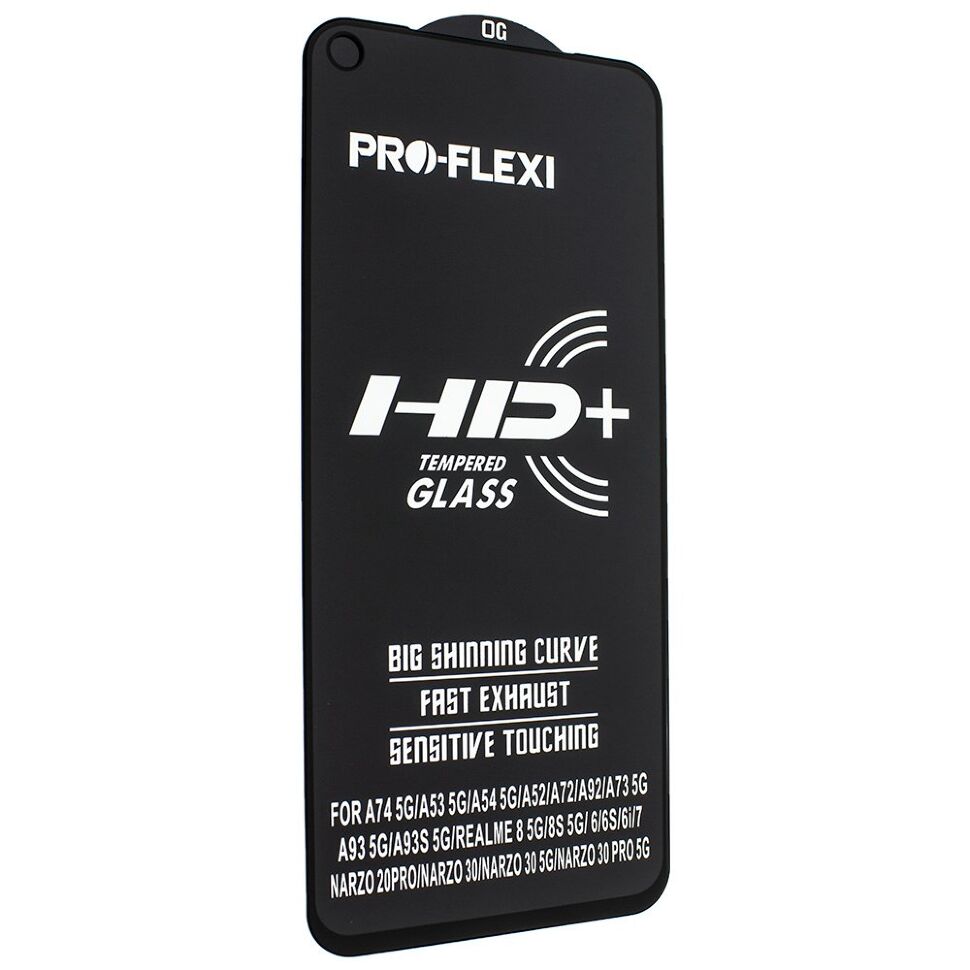 Захисне скло PRO-FLEXI HD+ REALME 7 5G ЧОРНИЙ