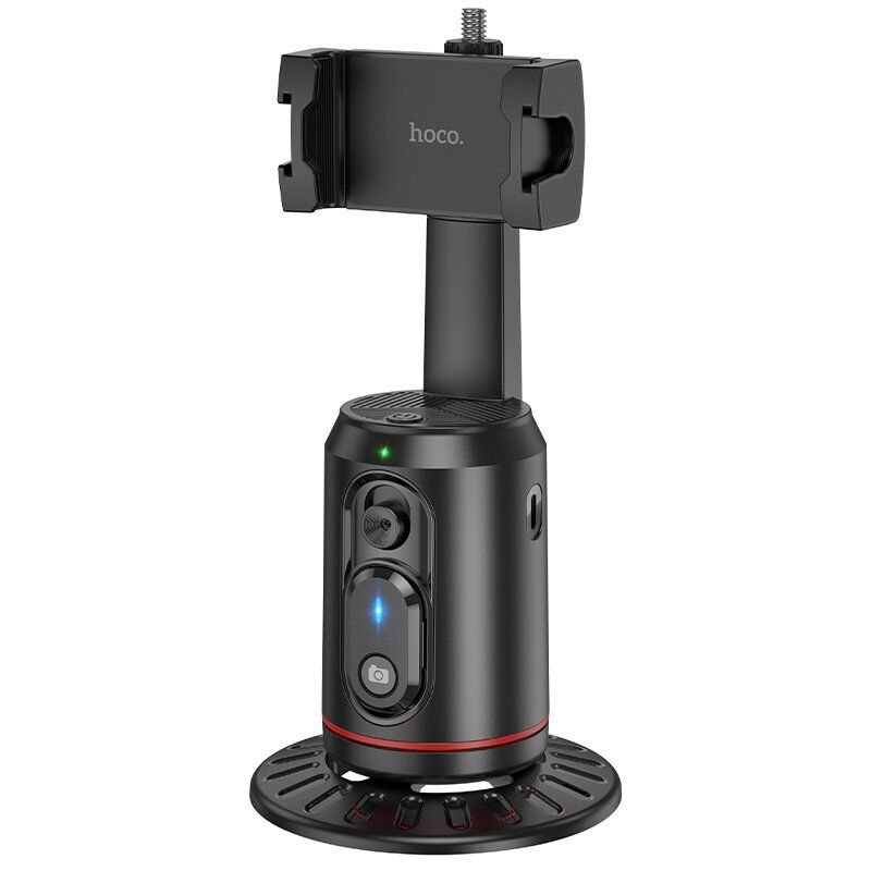 Монопод для селфі HOCO K23 Lotus Smart PTZ, ЧОРНИЙ