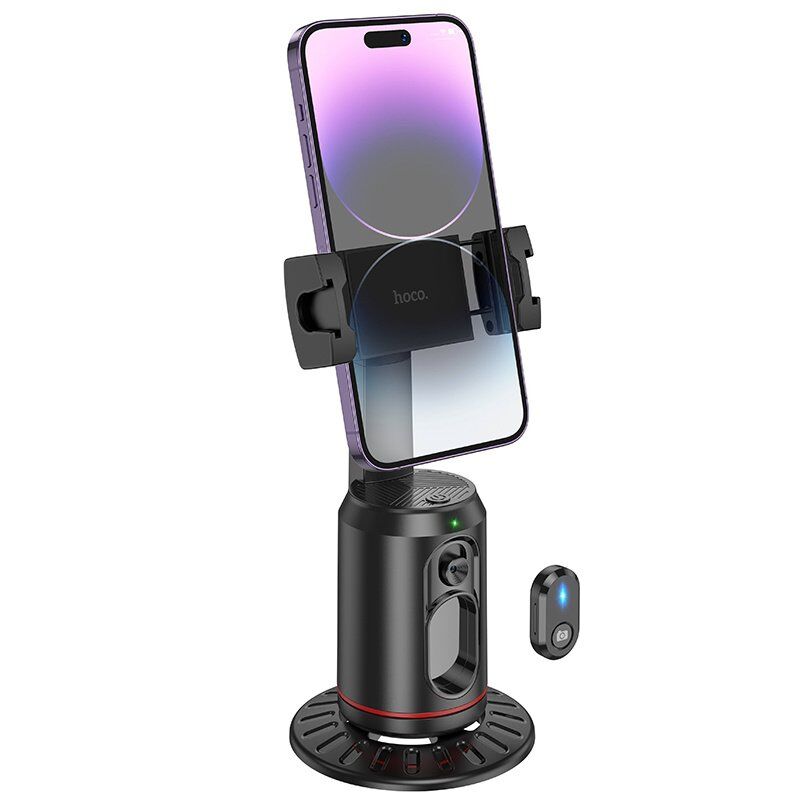 Монопод для селфі HOCO K23 Lotus Smart PTZ, ЧОРНИЙ