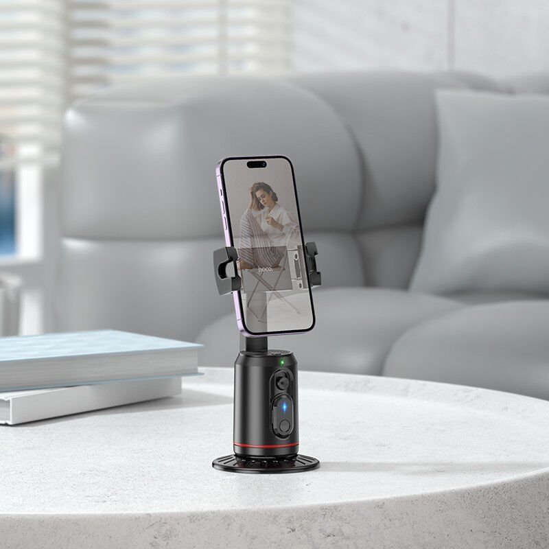 Монопод для селфі HOCO K23 Lotus Smart PTZ, ЧОРНИЙ