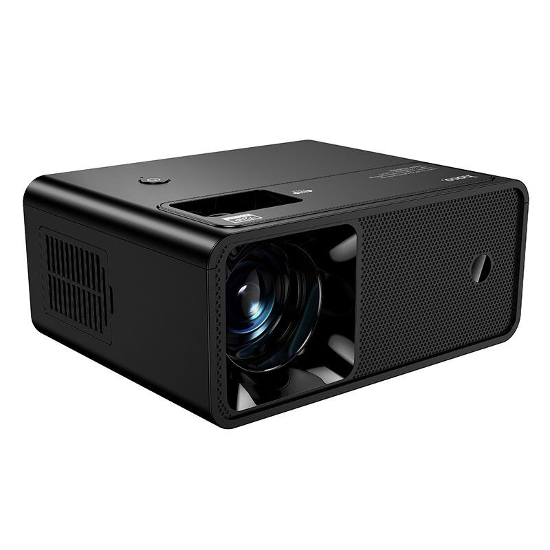 Бездротовий проектор HOCO DT6 720P / Wi-Fi 2.4/5 ГГц / Bluetooth 5.1 / Screen Mirroring, чорний