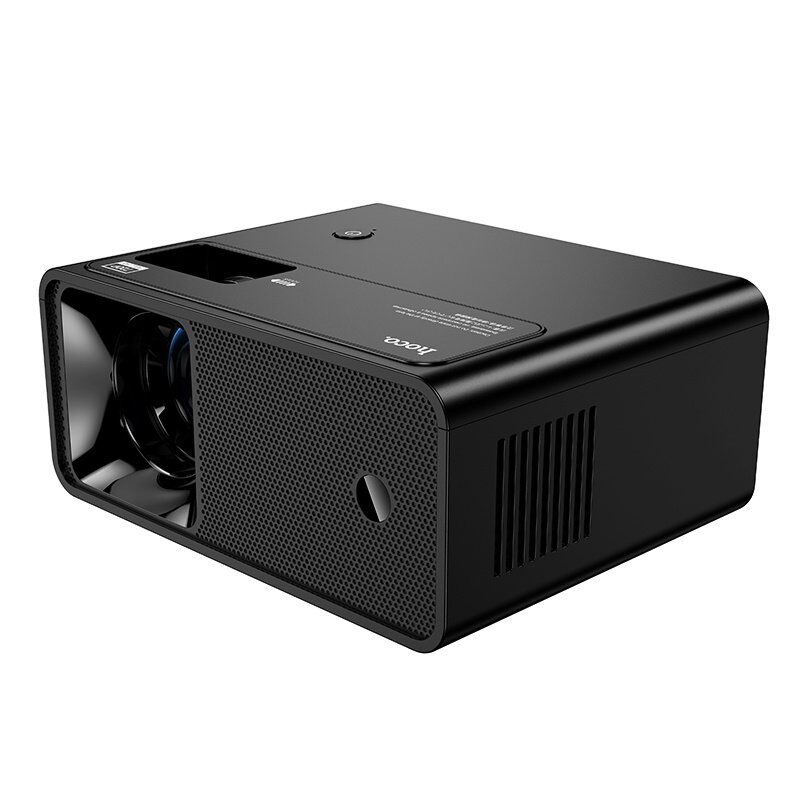 Бездротовий проектор HOCO DT6 720P / Wi-Fi 2.4/5 ГГц / Bluetooth 5.1 / Screen Mirroring, чорний